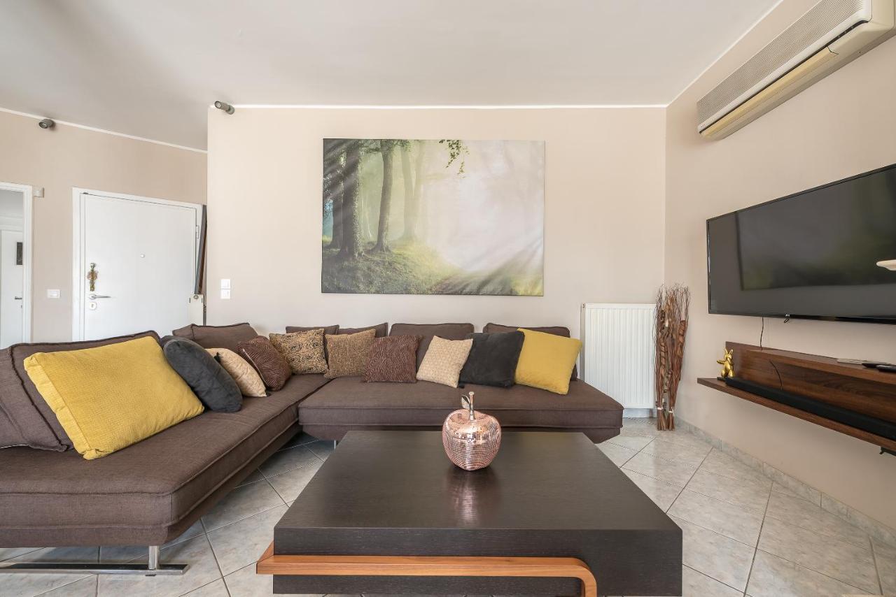 Athens View Apartment Luaran gambar