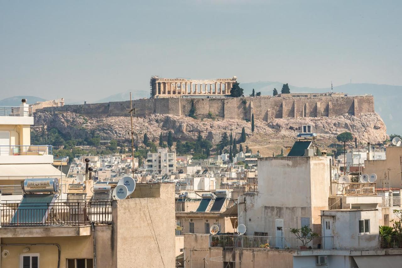 Athens View Apartment Luaran gambar