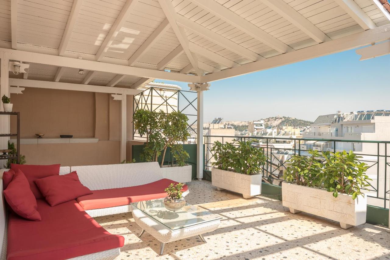 Athens View Apartment Luaran gambar