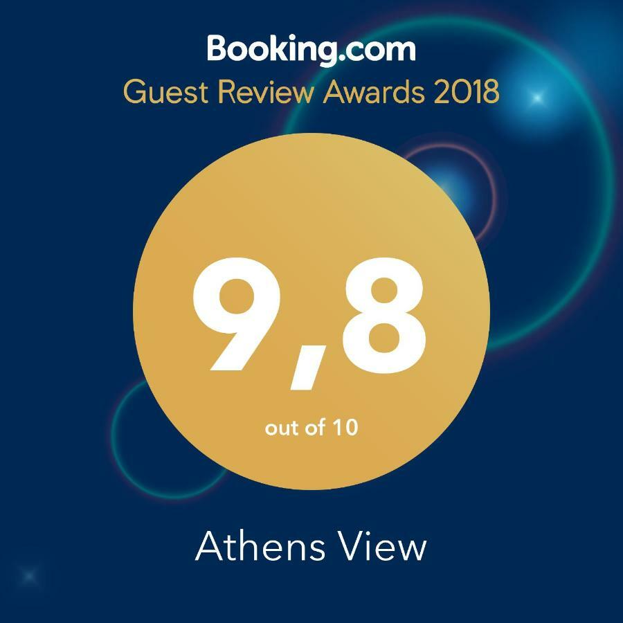 Athens View Apartment Luaran gambar